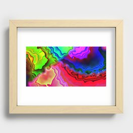 Vivid Colors Recessed Framed Print