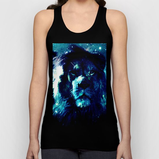Galaxy Lion Unisex Tank Top