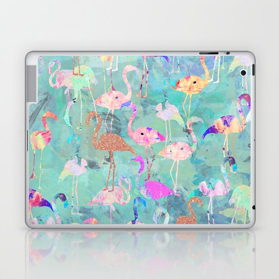 Flamingo Party Laptop & iPad Skin