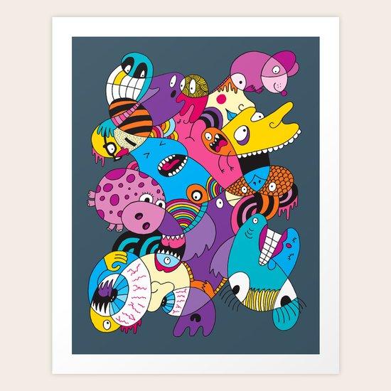 Rightside Up Art Print