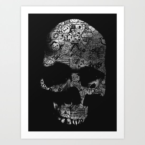Endless Doodle Art Print
