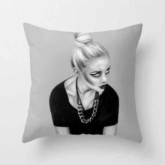+ Dark Light + Throw Pillow