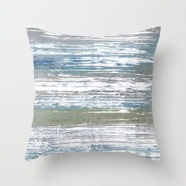 Metallic Silver Throw Pillows Society6