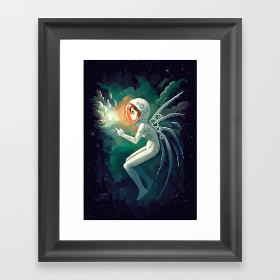 Contact Framed Art Print