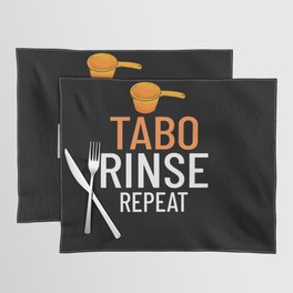 Tabo Filipino Philippines Hygiene Placemat