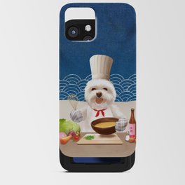 Dog In Chef Hat Cooks Soup iPhone Card Case