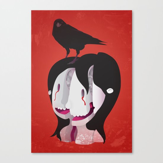 Shattered Mind Canvas Print