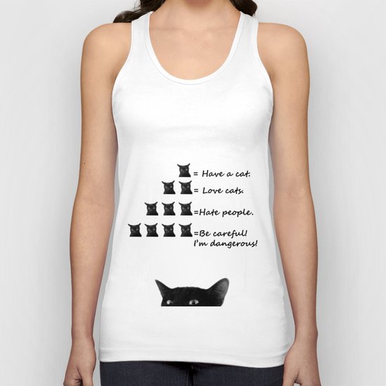 Do you love cats? Unisex Tank Top
