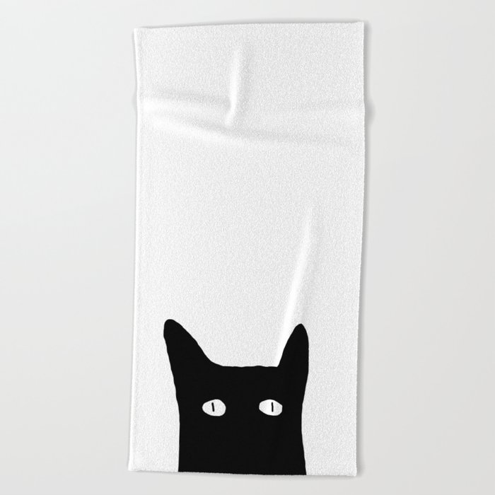 Kitty Cat Beach Towel