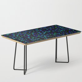 Blue Flowers Coffee Table