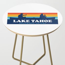 Lake Tahoe California Nevada Canoe Side Table