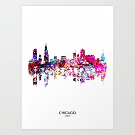 CHICAGO Art Print