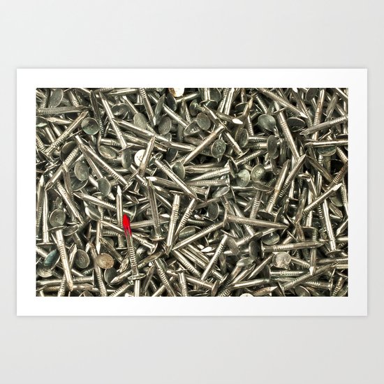 Nailed Art Print