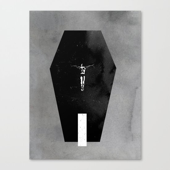 Shallow Grave Canvas Print