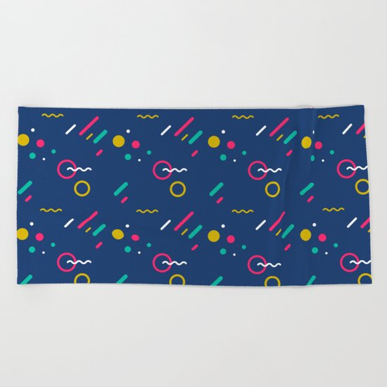 ABSTRACT SHAPES Beach Towel