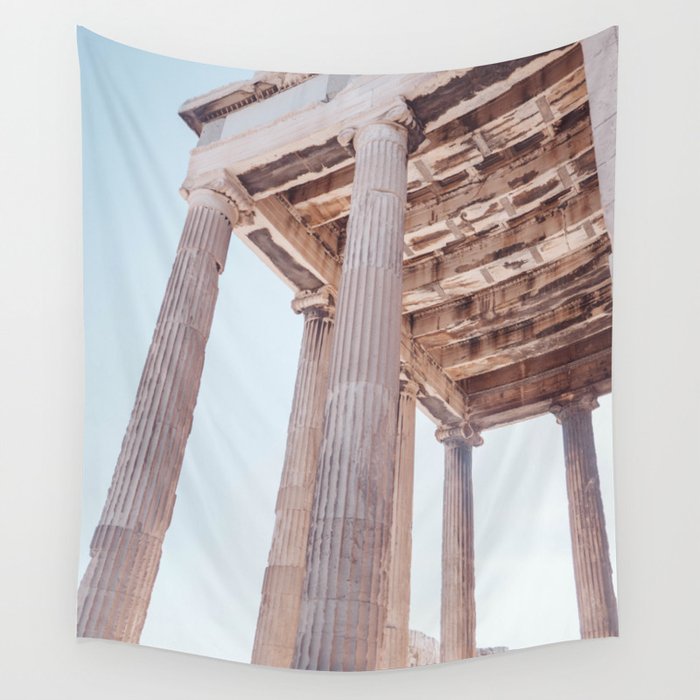 Greece Acropolis Wall Tapestry