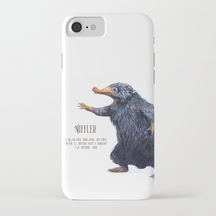 niffler art fantastic beasts iphone case