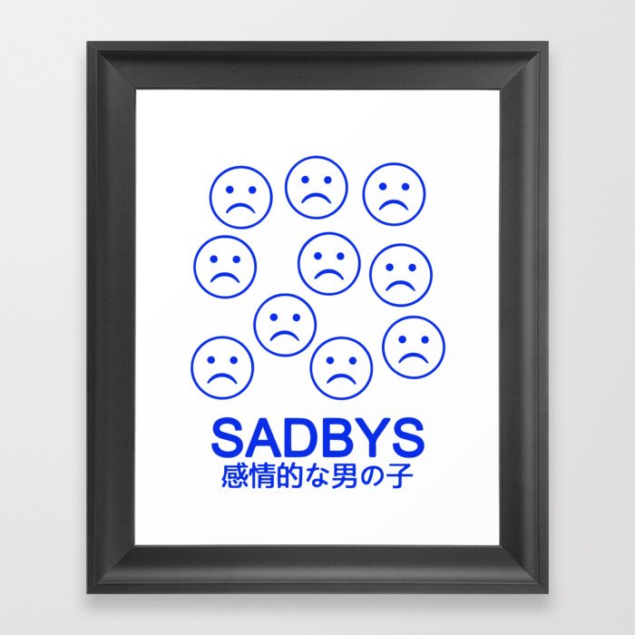 Sadboys Sadbys Framed Art Print