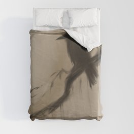 Crow One Canvas Duvet Cover