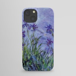 Claude Monet Lilac Irises 1914 iPhone Case