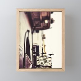 Absinthe House Framed Mini Art Print
