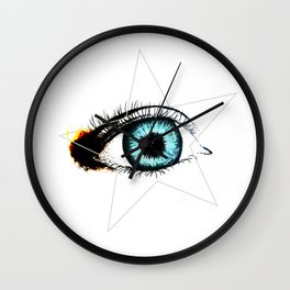 Eye Apparel Wall Clocks Society6