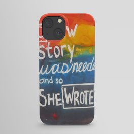 New Story iPhone Case