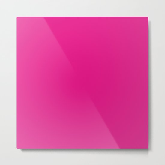 Simply pink color - Mix and Match with Simplicity of Life Metal Print