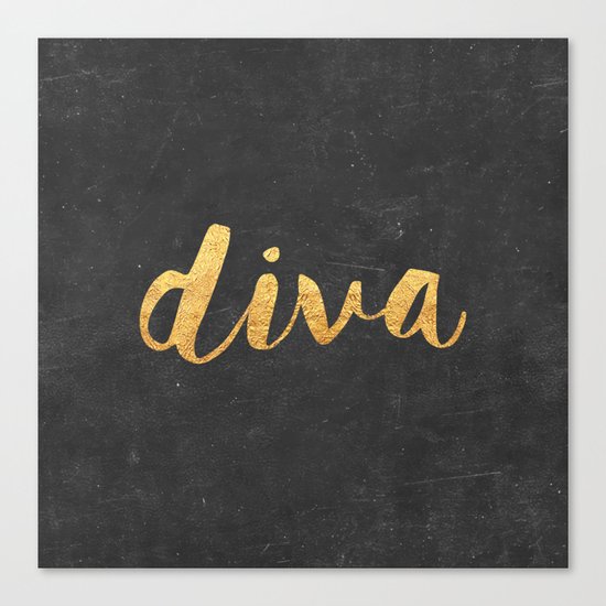 Diva Canvas Print