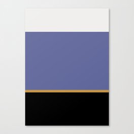 Contemporary Color Block XVII Canvas Print