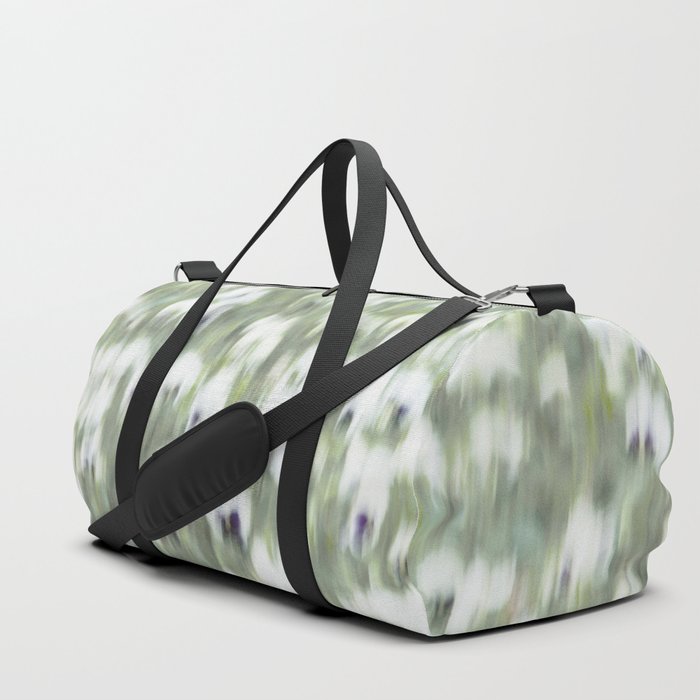 Pansy Field Floral Pattern II Duffle Bag