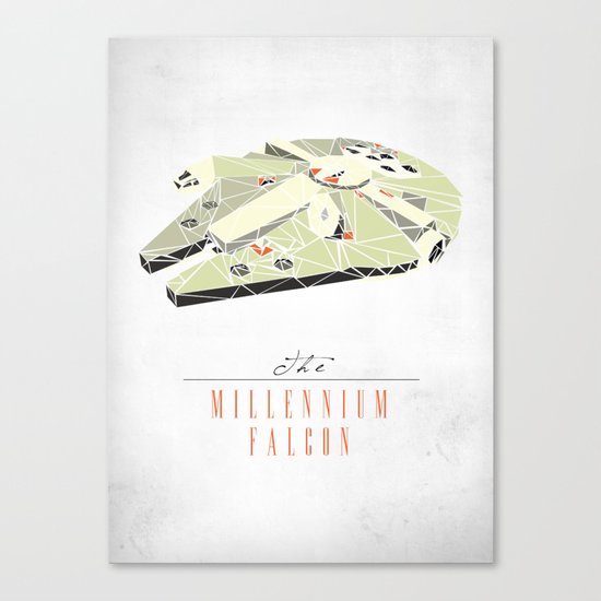 The Millennium Falcon Canvas Print