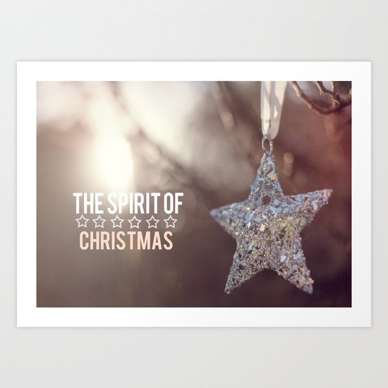 The Spirit of Christmas Art Print