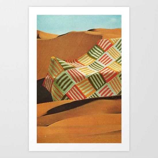 the shifting sands Art Print