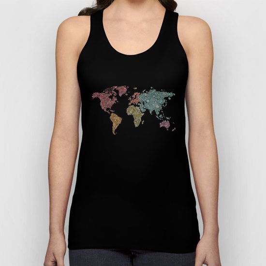 Paisley World Unisex Tank Top