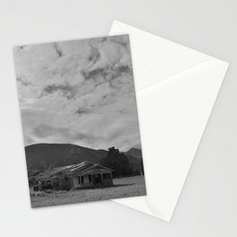 Abandoned Farm, New Zealand Stationery Card
