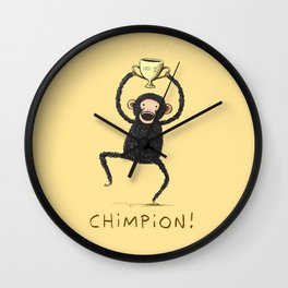 Chimpion Wall Clock