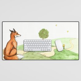 The little Prince and the Fox Desk Mat