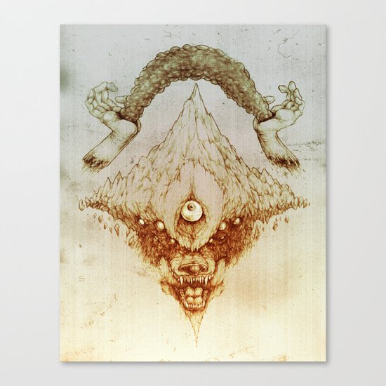 Wolf Mountain Canvas Print
