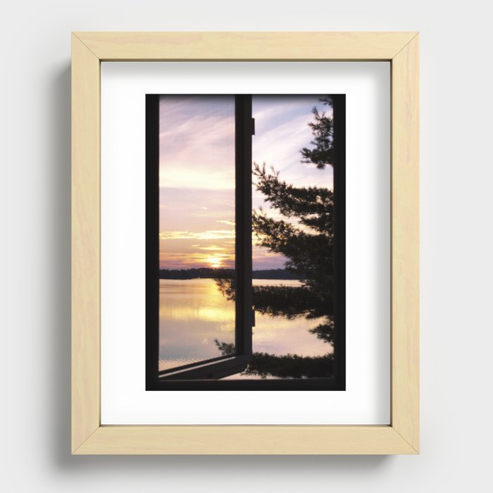 Room With A View Recessed Framed Print