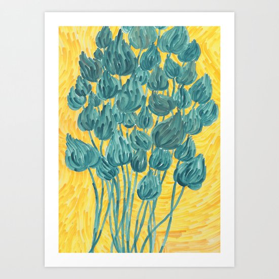 Wild Flowers Art Print