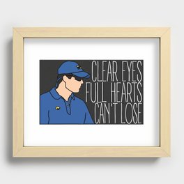 Friday Night Lights "Panthers" Recessed Framed Print