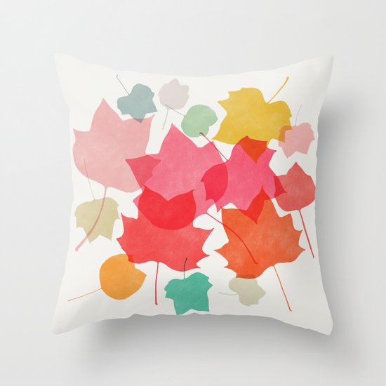 tulipifera 1 Throw Pillow
