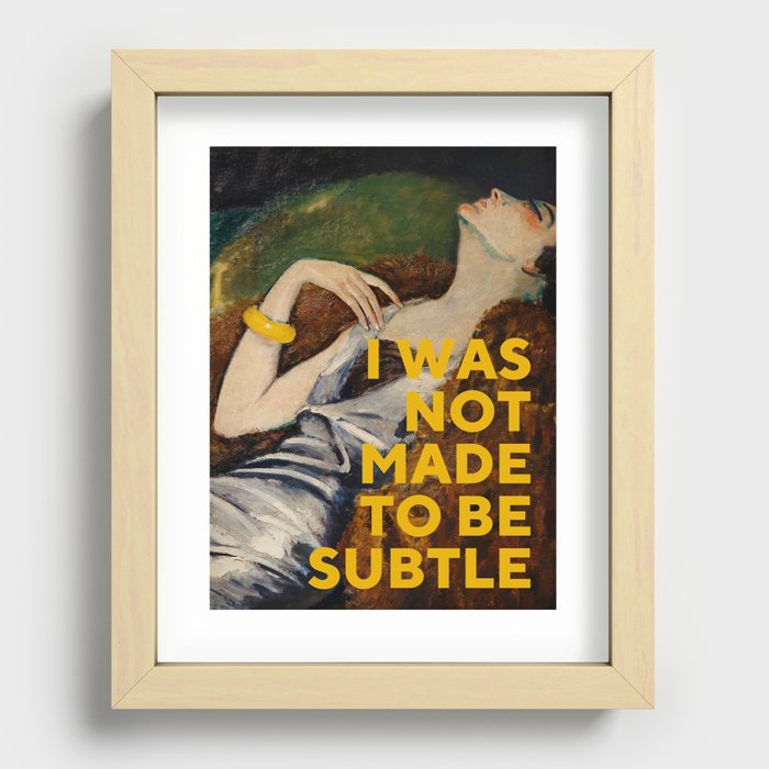Recessed Framed Print