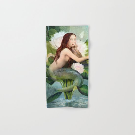 Water Garden Hand & Bath Towel