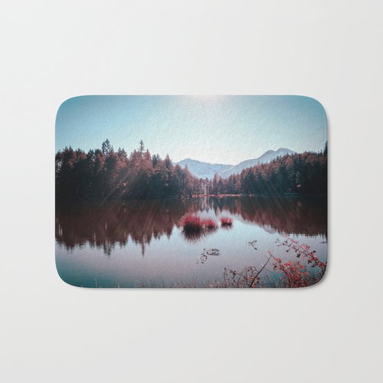 Winter Lake Bath Mat