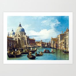 The Grand Canal, Venice Art Print