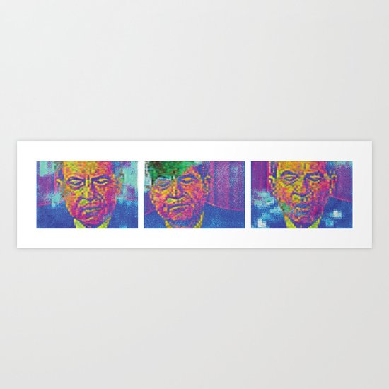 Stills from a Video Art Print