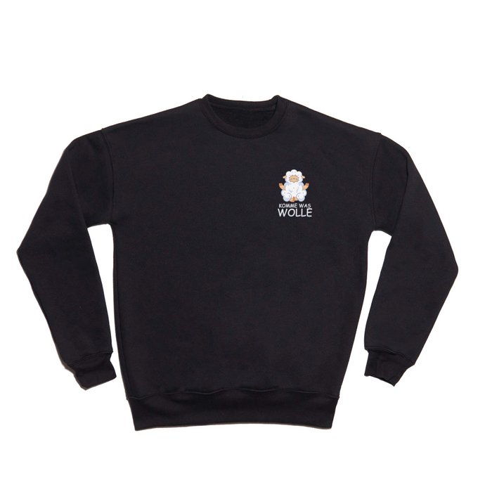 Komme was Wolle Crewneck Sweatshirt