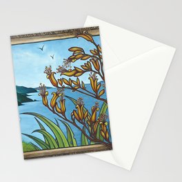 Flax Coastline Stationery Card
